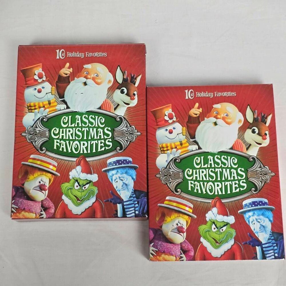 Classic Christmas Favorites DVD 10 Holiday Cartoons